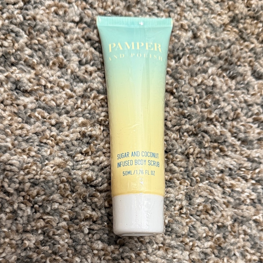 Pamper and Polish Sugar And Coconut Body Scrub